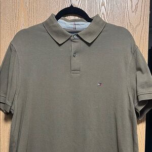 Tommy Hilfiger Olive Green Polo Shirt